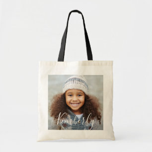 Tote Bag photo et nom personnalisés
