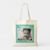 Tote Bag Photo et nom personnalisés de la grand-mère (Dos)