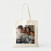 Tote Bag Photo famille enfants (Devant)