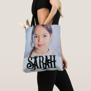 TOTE BAG PHOTO FOURRE-TOUT PERSONNALISÉ VOTRE ENFANT