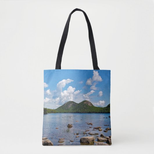 Tote Bag Photo Maine Jordan Pond (Devant)