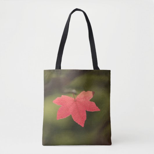 Tote Bag Photo Maple Leaf Nature (Devant)