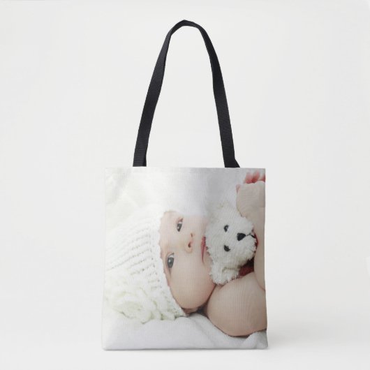 Tote Bag Photo personnalisée (Devant)
