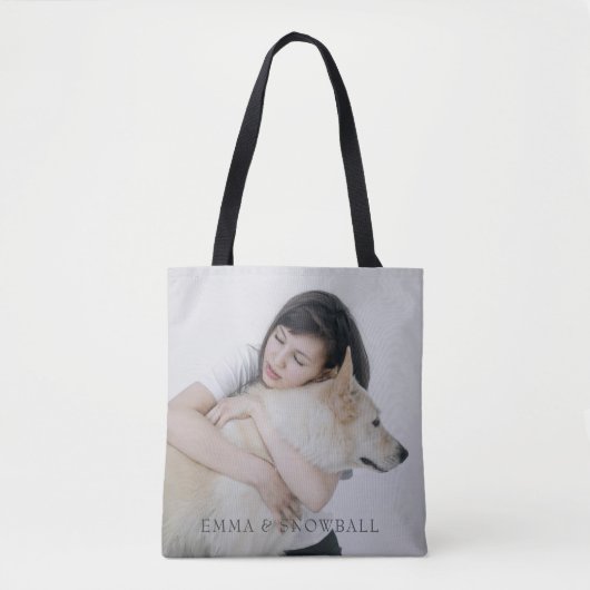 Tote Bag Photo personnalisée 2 côté (Devant)