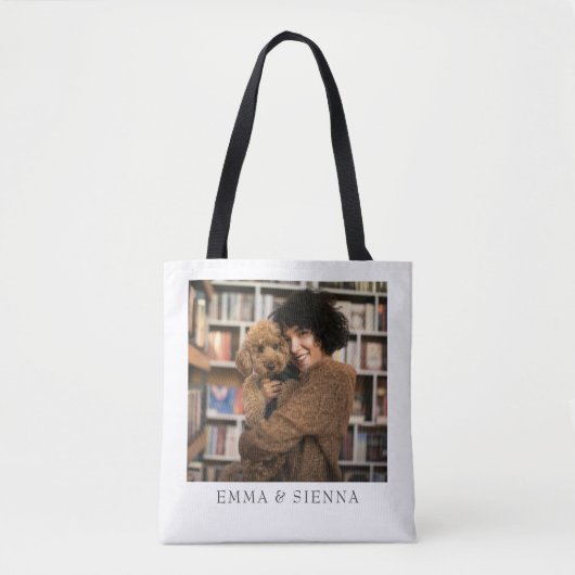 Tote Bag Photo personnalisée 2 côté (Devant)