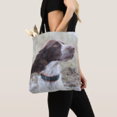 Tote Bag Photo personnalisée de l'animal de compagnie 2 côt (De près)
