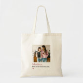 Tote Bag Photo personnalisée de maman Merci (Devant)