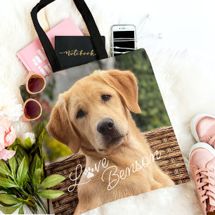 Tote Bag Photo personnalisée de mon meilleur ami avec un am
