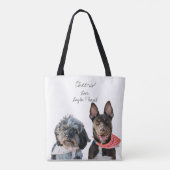 TOTE BAG PHOTO PERSONNALISÉE FOURRE-TOUT (Dos)