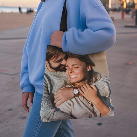 Tote Bag Photo personnalisée Votre propre 2 images double f