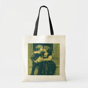 Tote Bag Photo vintage d'amour et de romance, Enfants s'emb