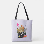 Tote Bag Photographe de voyage européen (Dos)