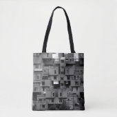 Tote Bag Photographie d'architecture en noir et blanc (Devant)