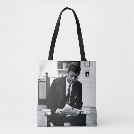 Tote Bag Photographie de John F. Kennedy 2 (Devant)