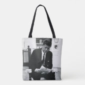 Tote Bag Photographie de John F. Kennedy 2 (Dos)