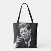 Tote Bag Photographie de John F. Kennedy 3 (Dos)