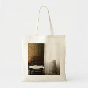 Tote Bag Photographie de vieille chaise en bois Cottage Cor