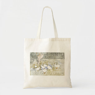 Tote Bag Photos de canard mignon de la main Fam Clipart de 