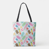 Tote Bag Photos de glaces illustrées (Dos)