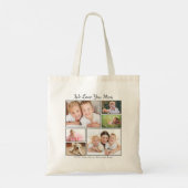 Tote Bag Photos de maman personnalisées (Dos)