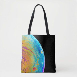 Tote Bag Photos Lunaires Colorées Cool Moon Images Creative