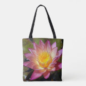 Tote Bag Photos Pink Water Lily (Dos)