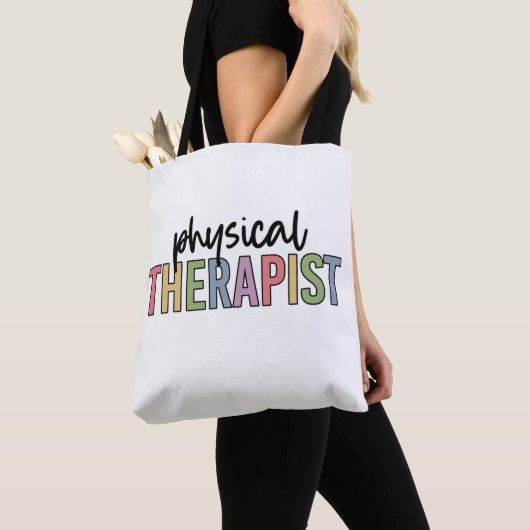 Tote Bag Physiothérapie physique PT Graduate Physiothérapie (De près)