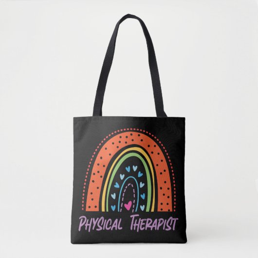 Tote Bag Phytothérapeute Assistant Thérapie Arc-en-ciel (Devant)