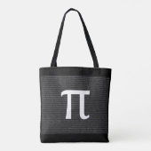 Tote Bag Pi - L'Enseignant Mathématique Irrationnel Constan (Dos)
