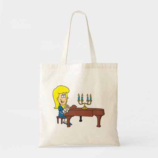Tote Bag Pianiste (Devant)