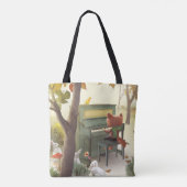 Tote Bag Pianiste des bois (Dos)