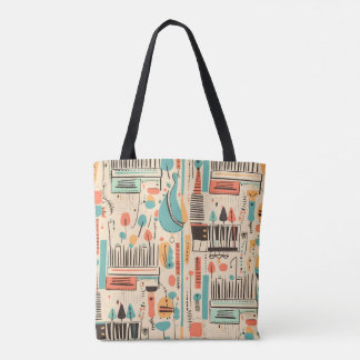 Tote Bag Piano Art captivant