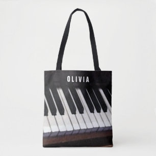 Tote Bag Piano cadeau à thème