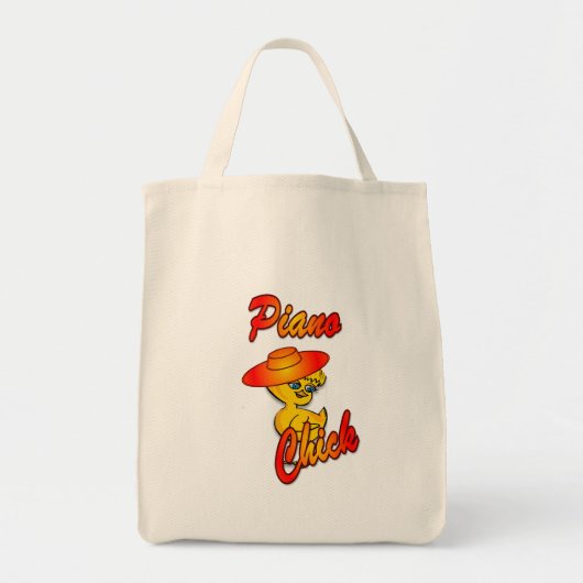 Tote Bag Piano Chick #5 (Devant)