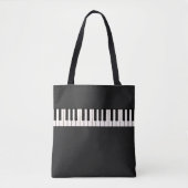 Tote Bag Piano Keys (Devant)
