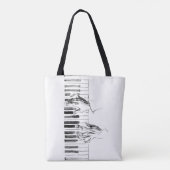 Tote Bag Piano music (Dos)