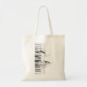 Tote Bag Piano music (Devant)