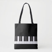 Tote Bag Piano Player Tutor Teacher Musician (Devant)