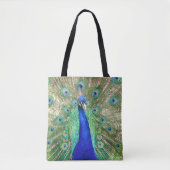 Tote Bag Pic bleu indien (Devant)