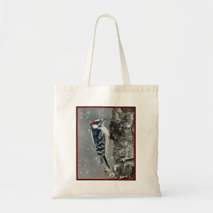 Tote Bag Pic Downy en neige - Photo originale