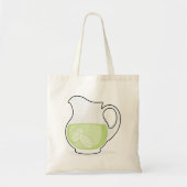 Tote Bag Pichet de jus de citron frais (Devant)