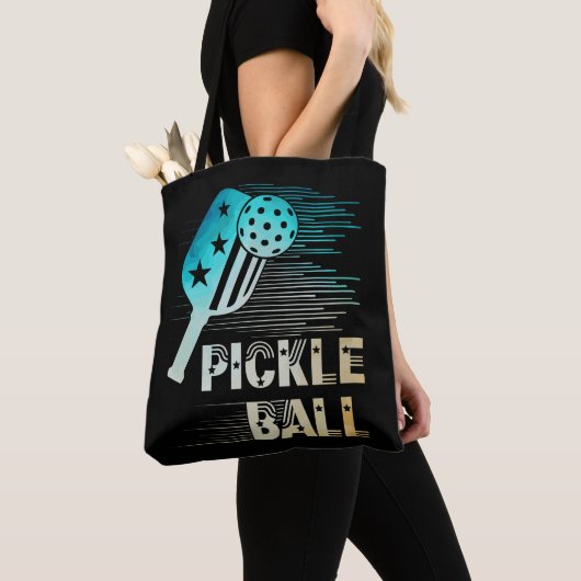 Tote Bag Pickleball (De près)