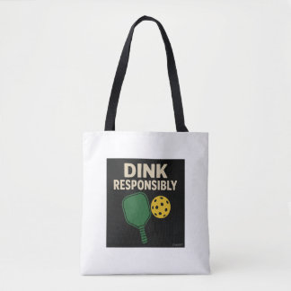 Tote Bag Pickleball Dink Responsable Fourre-tout