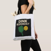 Tote Bag Pickleball Dink Responsable Fourre-tout (De près)