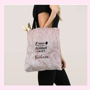 Tote Bag PIckleball Gal Reine de la Cour