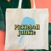 Tote Bag Pickleball Junkie Pickleball Paddle