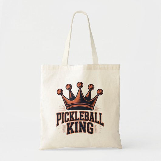 Tote Bag Pickleball King (Devant)