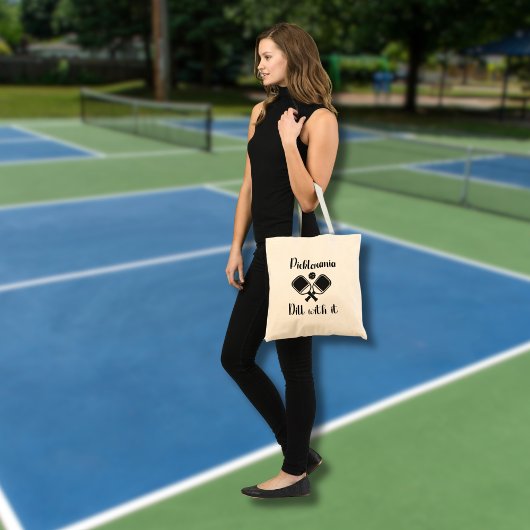 Tote Bag Pickleball Picklemania Dill Avec Il drôle de pique