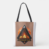 Tote Bag Picnic Peak — Identité Extérieure Propre (Dos)