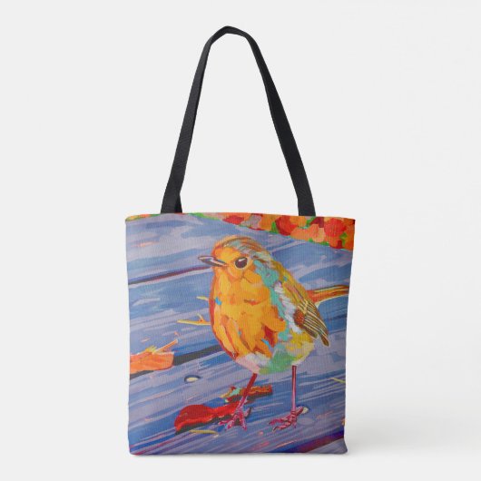 Tote Bag Picnic Table Robin (Dos)